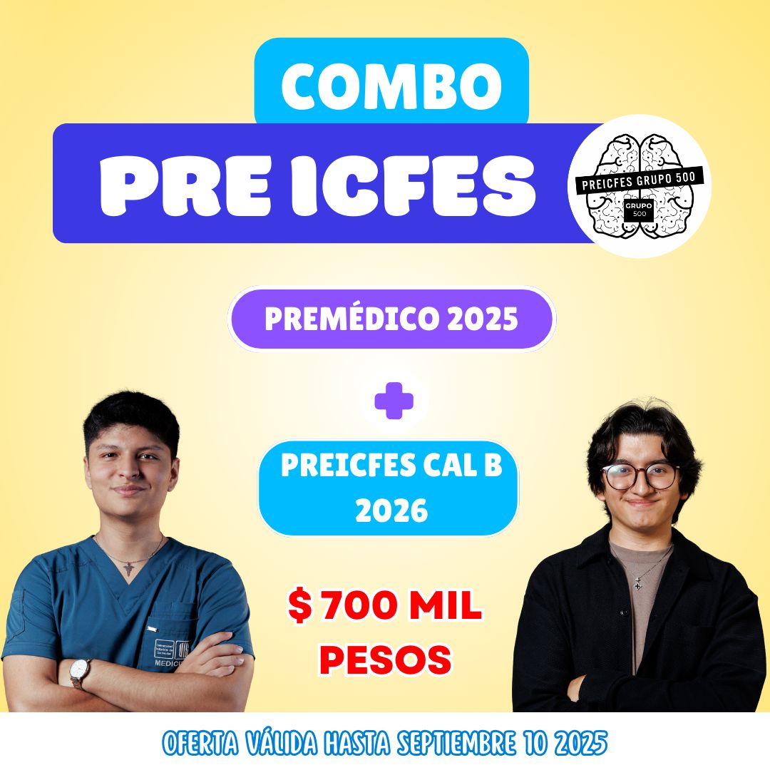 COMBO: MED500 CAL A o CAL B 2026